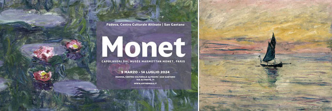 Mostra Monet a Padova Centro Culturale Altinate dal 9 Marzo al 14 Luglio 2024