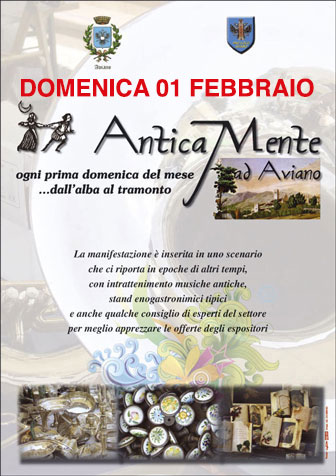 2026 Mercatino Antiquariato di Aviano ogni prima domenica del mese 