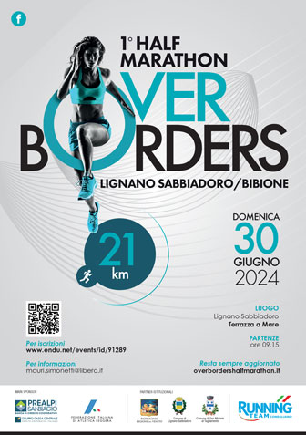 2024 over borders half marathon lignano bibione MEZZA MARATONA