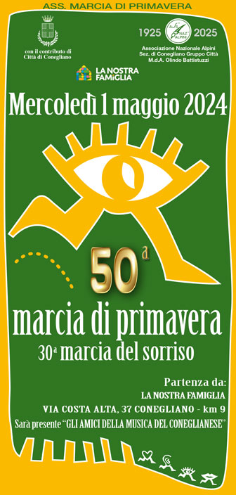 2024 50ª MARCIA DI PRIMAVERA E 30ª MARCIA DEL SORRISO
