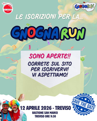 iscrizioni TREVISO GNOGNA RUN corsa non competitiva