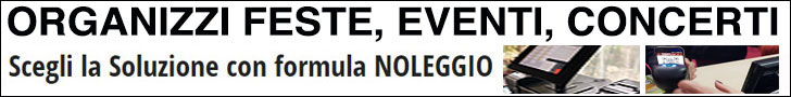 Noleggio Casse per Sagre e Programma Gestionale di Prenotazioni per Eventi, Feste, Fiere, Spettacoli e Concerti