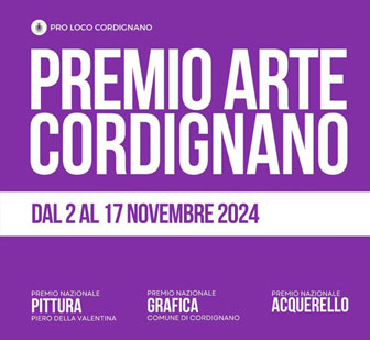 2024 CORDIGNANO PREMIO NAZIONALE DI PITTURA RACCOLTA OPERE