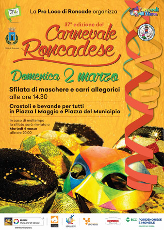 2025 RONCADE 37ª CARNEVALE RONCADESE