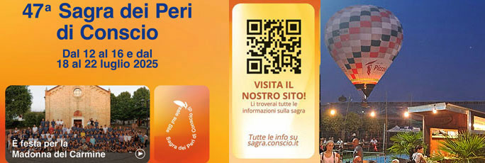 Casale sul Sile Conscio 47ª Sagra dei Peri e SubConscio Festival dal 12 Luglio al 22 Luglio 2025