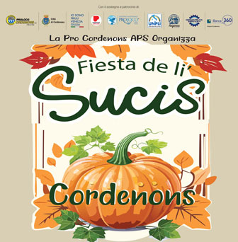 CORDENONS (PN)
31ª FESTA DELLE ZUCCHE
FIERA DE LI SUCIS 