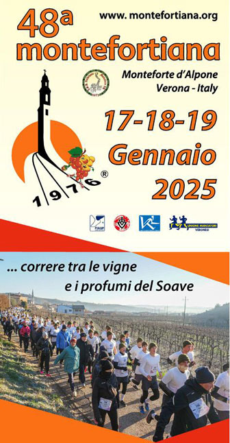 CORSA PODISTICA 48ª MONTEFORTIANA A MONTEFORTE D'ALPONE VERONA