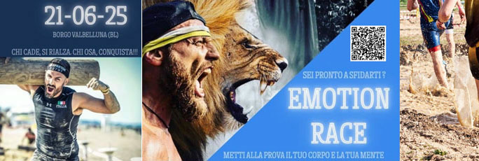 Emotion Race a Borgo Valbelluna Belluno Sabato 21 Giugno 2025