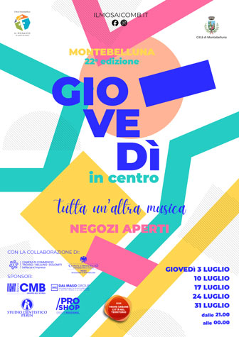 2025 MONTEBELLUNA GIOVEDI' IN CENTRO