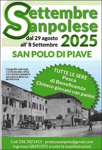 SAN POLO DI PIAVE (TV)
SETTEMBRE SANPOLESE 