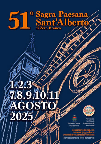 2025 ZERO BRANCO SANT'ALBERTO 51ª SAGRA PAESANA