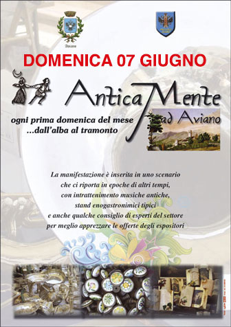 2026 Mercatino Antiquariato di Aviano ogni prima domenica del mese 