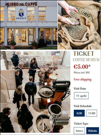 Museo Del Caffè, Conegliano Dersut Caffè, Aperture Museo su Prenotazione con Visita Guidata