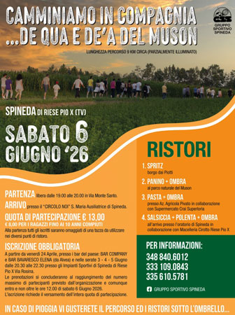 RIESE PIO X SPINEDA CAMMINIAMO IN COMPAGNIA DE QUA E DE A DEL MUSON