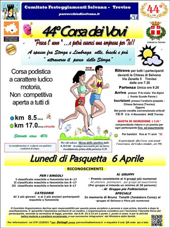 Treviso Selvana Corsa Podistica Corsa dei Vovi