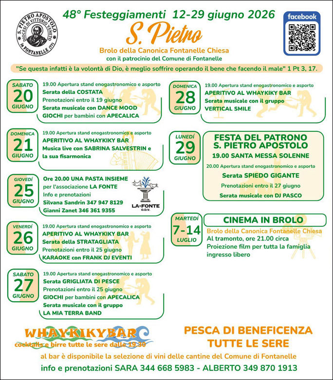 fontanelle festeggiamenti san pietro