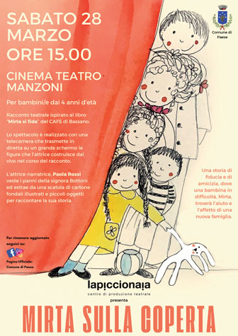 la piccionaia spettacolo mirta sulla coperta 