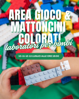 mattoncini colorati a conscio di casale sul sile