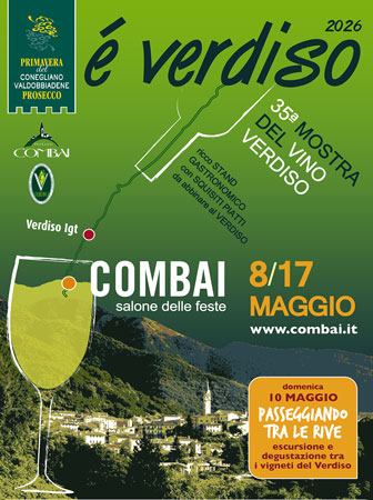  MIANE COMBAI E' VERDISO MOSTRA DEL VINO VERDISO 