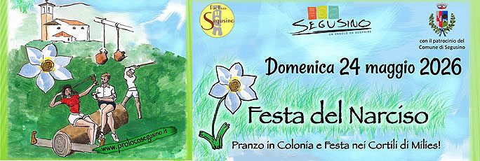 Segusino Milies Festa Del Narciso Domenica 24 Maggio 2026