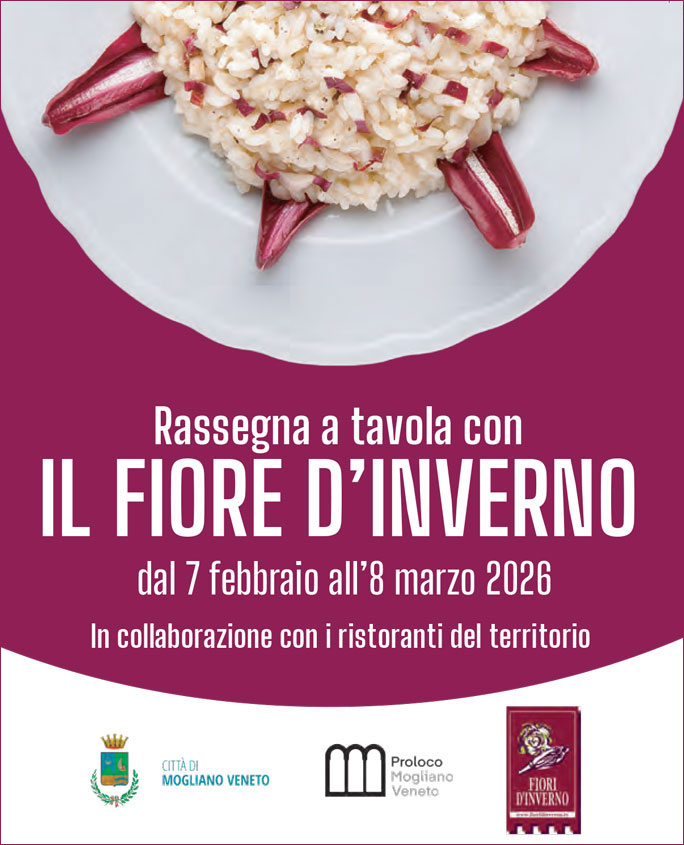 A TAVOLA CON IL FIORE D'INVERNO RADICCHIO ROSSO DI TREVISO PERCORSO ENOGASTRONOMICO 