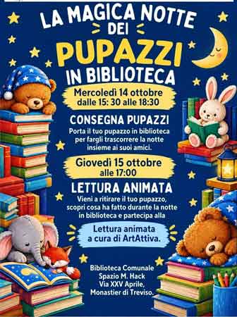 MONASTIER DI TREVISO LA MAGICA NOTTE DEI PUPAZZI