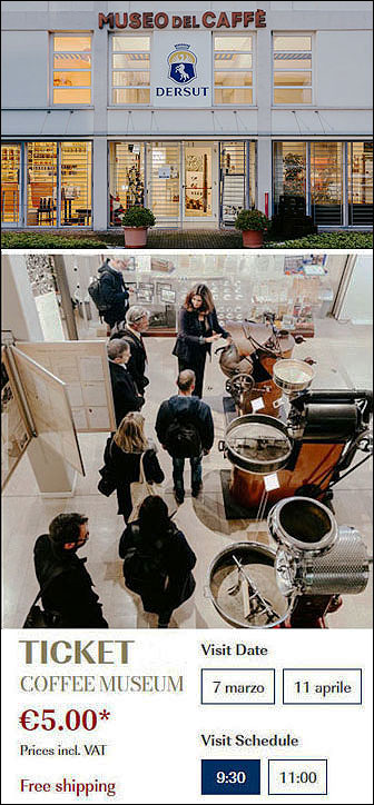 Museo Del Caffè, Conegliano Dersut Caffè, Aperture Museo su Prenotazione con Visita Guidata
