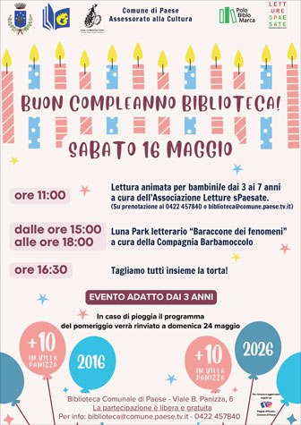 paese buon compleanno biblioteca