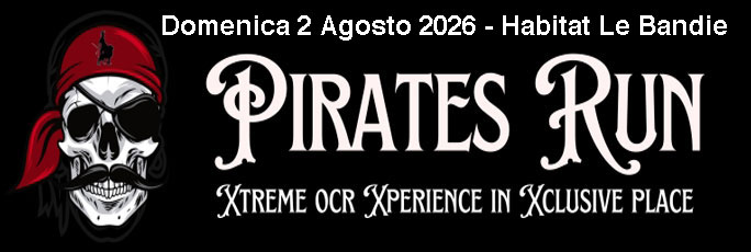 Pirates Run a Carbonera Habitat Le Bandie Domenica 2 Agosto 2026