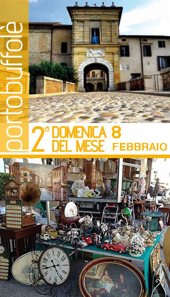 2026 Mercatino Antiquariato di Portobuffolè ogni seconda domenica del mese 
