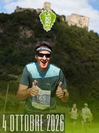 La 30 Trentina Gara Internazionale su Strada di km 30 a Levico Terme Domenica 4 Ottobre 2026 Giro del Lago di Levico e Lago di Caldonazzo