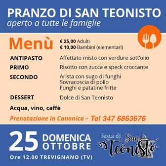 TREVIGNANO FESTA DI SAN TEONISTO