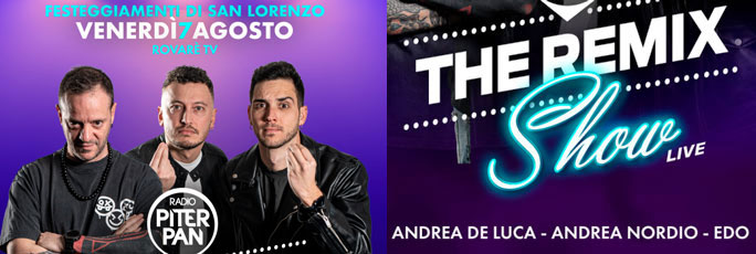 RADIO PITERPAN 
DJ SET CON THE REMIX SHOW