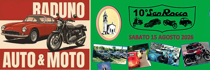 MASERADA SUL PIAVE SALETTUOL RADUNO SAN ROCCO DI VESPE MOTO E AUTO DI EPOCA