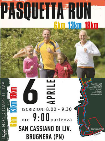 PASQUETTA RUN A SAN CASSIANO DI LIVENZA