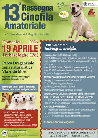 TREBASELEGHE RASSEGNA CINOFILA AMATORIALE