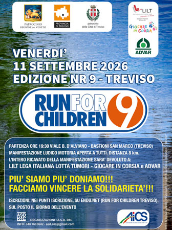 treviso corsa podistica non competitiva run for children