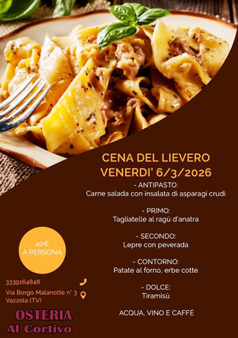 vazzola tezze di piave OSTERIA AL CORTIVO