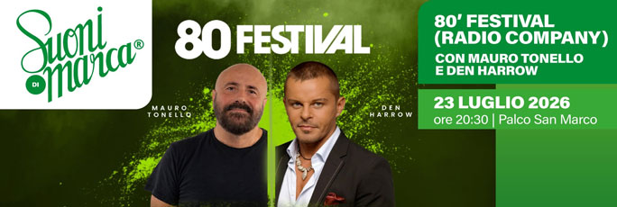 80 festival con mauro tonello e den harrow a treviso