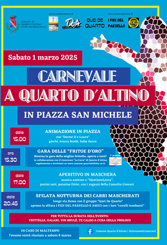 2025 CARNEVALE A QUARTO D'ALTINO