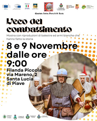 SANTA LUCIA DI PIAVE ANTICA FIERA RIEVOCAZIONE STORICA novembre 9