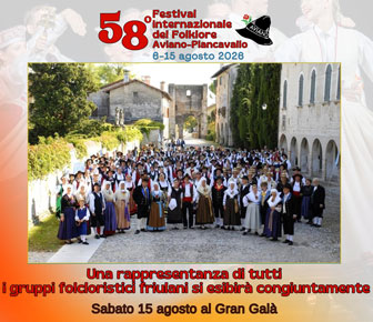 aviano ferragosto Gran Galà di Chiusura del Festival internazionale del folclore