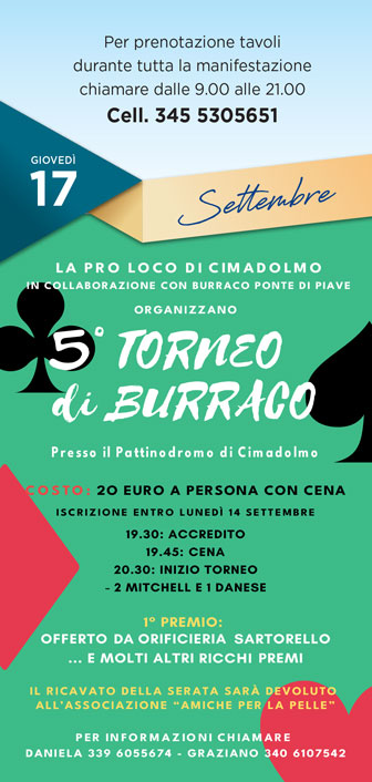 17 SETTEMBRE cimadolmo festa del pesce e delle nostre acque