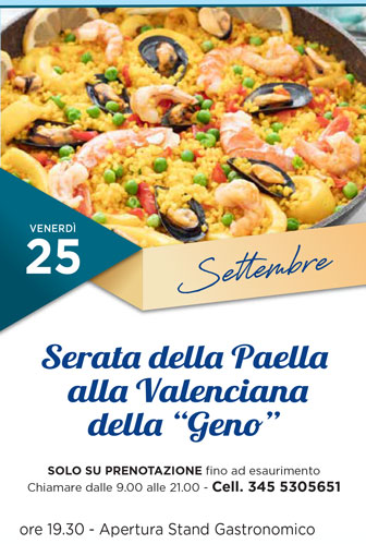 25 SETTEMBRE cimadolmo festa del pesce e delle nostre acque
