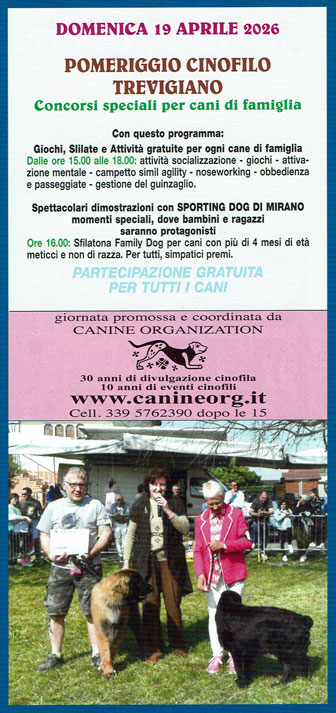 MASERADA SUL PIAVE VARAGO sibizione cani e mostra cinofila