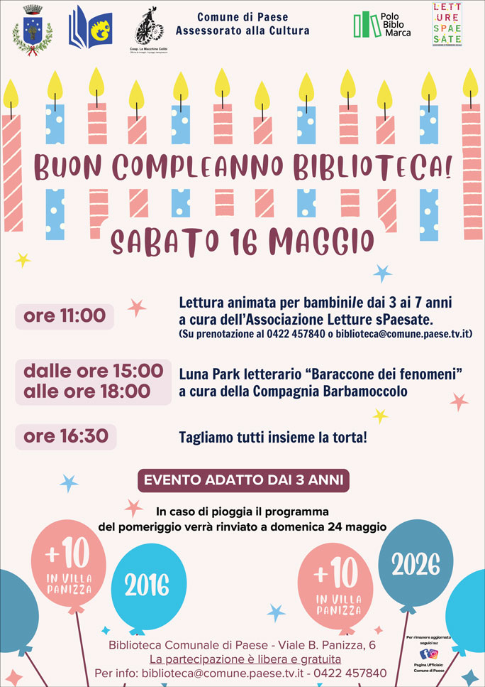 paese buon compleanno biblioteca