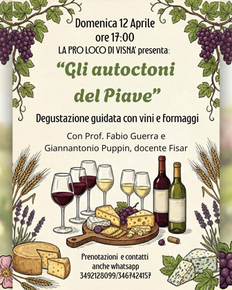 Degustazione di VINI e FORMAGGI