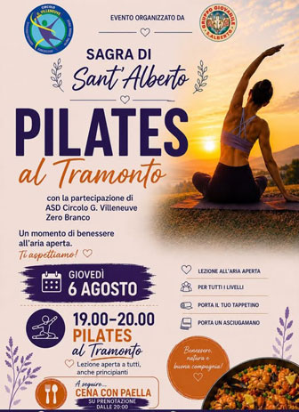 PILATES AL TRAMONTO