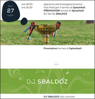 Gaiarine Campomolino Sagra Paesana e Torneo di Splashball 2025 luglio 11