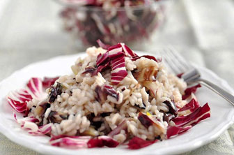 risotto al radicchio rosso di treviso